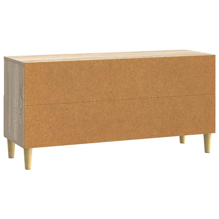 Cabinet TV 102 x 34,5 x 50 cm Stejar Sonoma Lemn prelucrat - WALTI WALTI