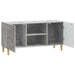 Cabinet TV 102 x 34,5 x 50 cm Gri Beton Lemn prelucrat - WALTI WALTI