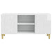 Cabinet TV 102 x 34,5 x 50 cm Alb foarte lucios Lemn prelucrat - WALTI WALTI