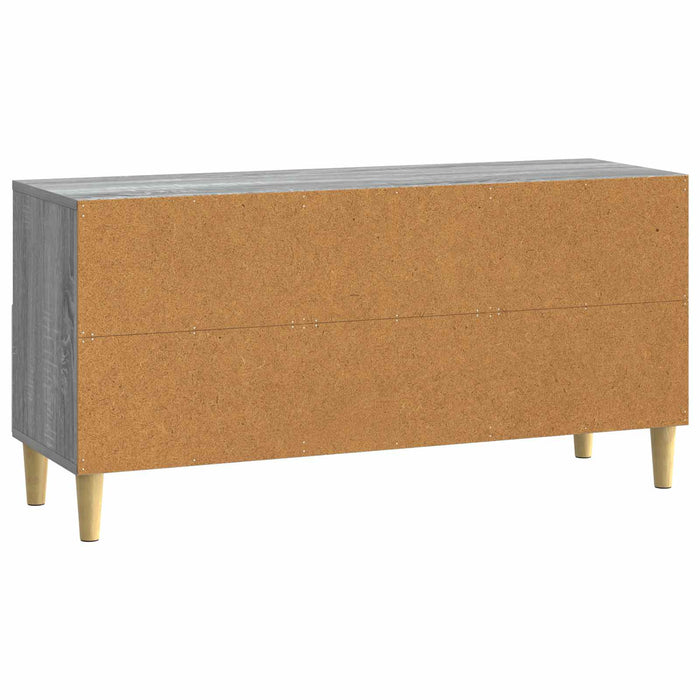 Cabinet TV 102 x 34,5 x 50 cm Sonoma gri Lemn prelucrat - WALTI WALTI