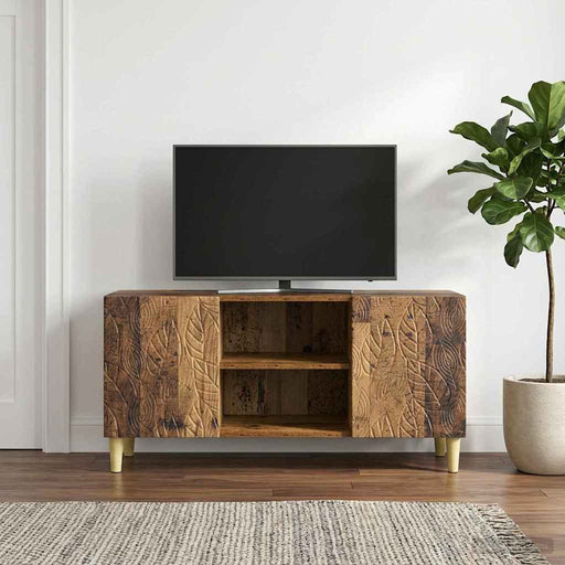 Cabinet TV 102 x 34,5 x 50 cm Lemn vechi Lemn prelucrat - WALTI WALTI