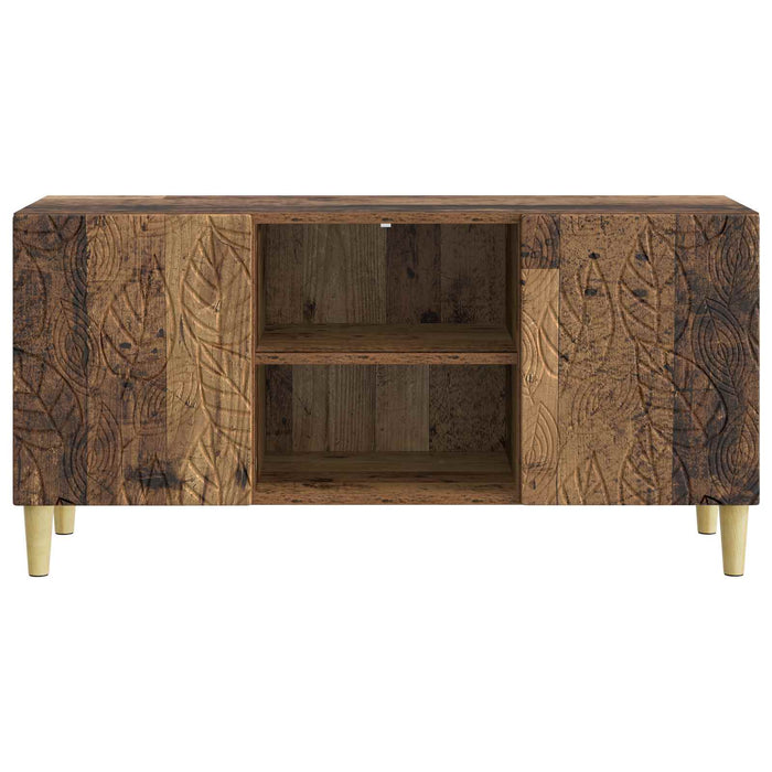 Cabinet TV 102 x 34,5 x 50 cm Lemn vechi Lemn prelucrat - WALTI WALTI