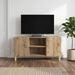 Cabinet TV 102 x 34,5 x 50 cm Stejar Artizanal Lemn prelucrat - WALTI WALTI