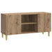 Cabinet TV 102 x 34,5 x 50 cm Stejar Artizanal Lemn prelucrat - WALTI WALTI