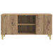 Cabinet TV 102 x 34,5 x 50 cm Stejar Artizanal Lemn prelucrat - WALTI WALTI