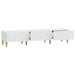 Cabinet TV 147 x 34,5 x 30 cm Alb Lemn prelucrat - WALTI WALTI