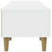 Cabinet TV 147 x 34,5 x 30 cm Alb Lemn prelucrat - WALTI WALTI