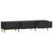 Cabinet TV 147 x 34,5 x 30 cm Negru Lemn prelucrat - WALTI WALTI