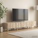 Cabinet TV 147 x 34,5 x 30 cm Stejar Sonoma Lemn prelucrat - WALTI WALTI