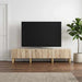 Cabinet TV 147 x 34,5 x 30 cm Stejar Sonoma Lemn prelucrat - WALTI WALTI