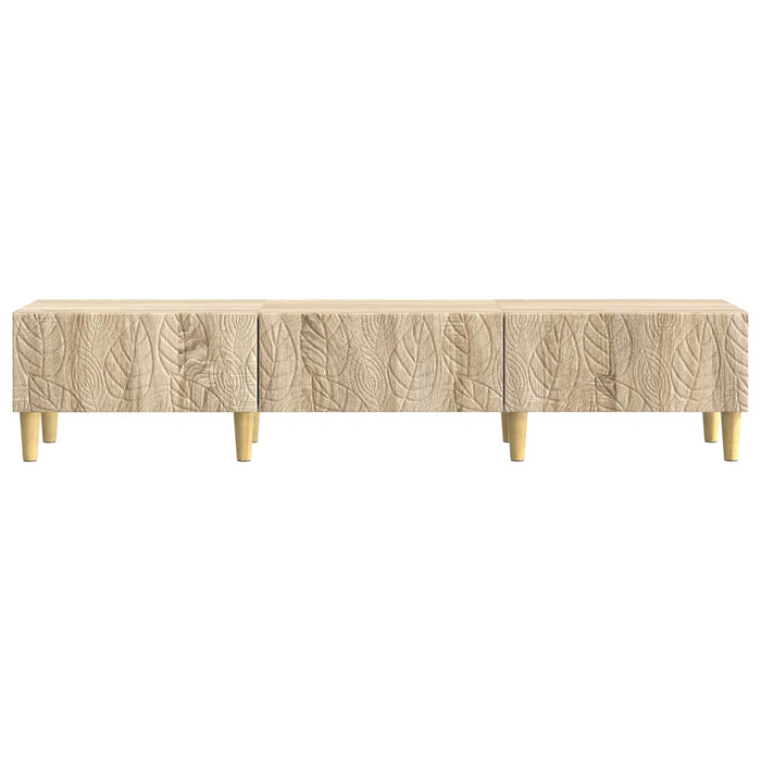 Cabinet TV 147 x 34,5 x 30 cm Stejar Sonoma Lemn prelucrat - WALTI WALTI