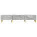 Cabinet TV 147 x 34,5 x 30 cm Gri Beton Lemn prelucrat - WALTI WALTI