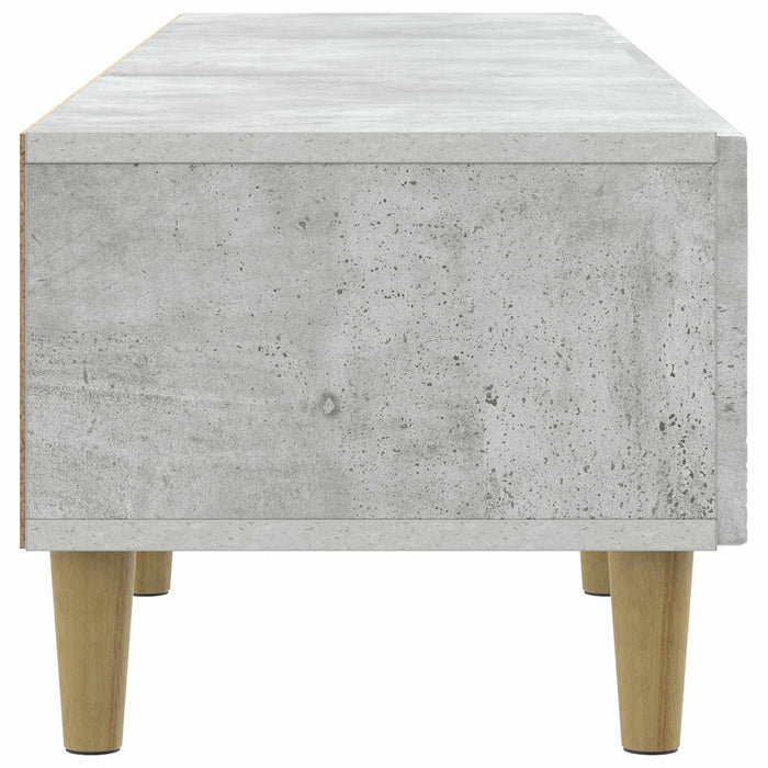 Cabinet TV 147 x 34,5 x 30 cm Gri Beton Lemn prelucrat - WALTI WALTI