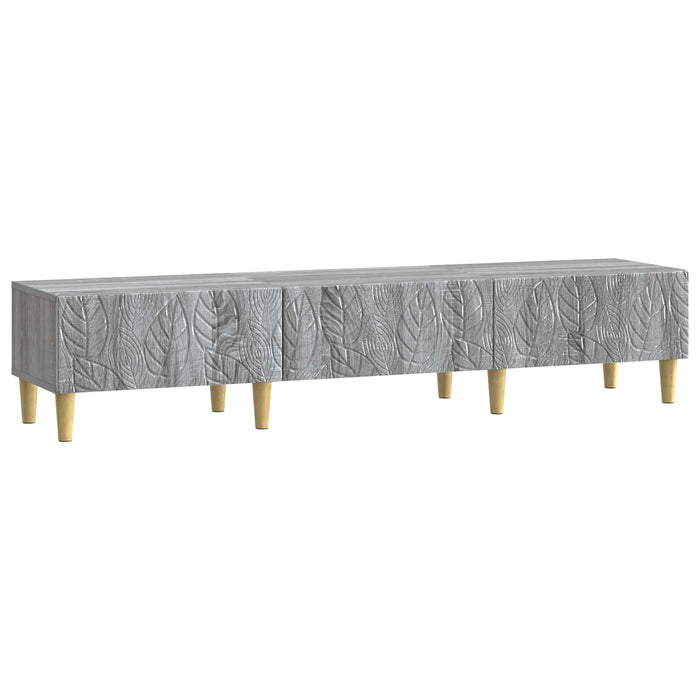 Cabinet TV 147 x 34,5 x 30 cm Sonoma gri Lemn prelucrat - WALTI WALTI