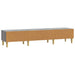 Cabinet TV 147 x 34,5 x 30 cm Sonoma gri Lemn prelucrat - WALTI WALTI