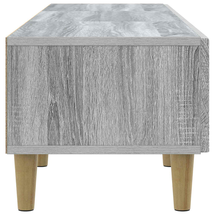 Cabinet TV 147 x 34,5 x 30 cm Sonoma gri Lemn prelucrat - WALTI WALTI