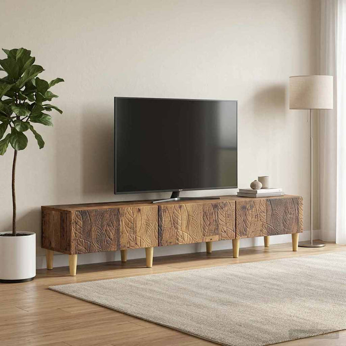 Cabinet TV 147 x 34,5 x 30 cm Lemn vechi Lemn prelucrat - WALTI WALTI
