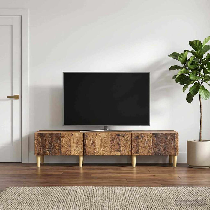 Cabinet TV 147 x 34,5 x 30 cm Lemn vechi Lemn prelucrat - WALTI WALTI