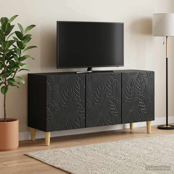 Cabinet TV 99 x 34,5 x 50 cm Negru Lemn prelucrat - WALTI WALTI