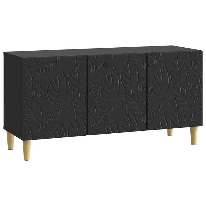 Cabinet TV 99 x 34,5 x 50 cm Negru Lemn prelucrat - WALTI WALTI