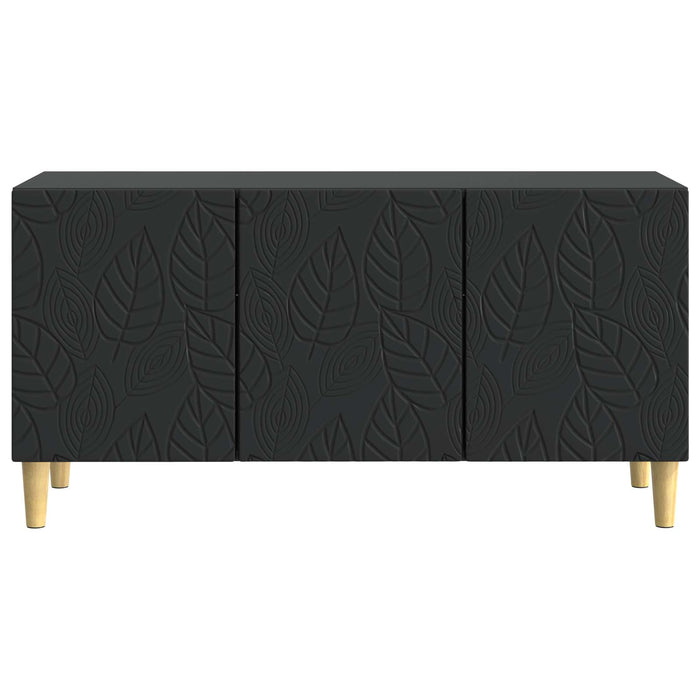 Cabinet TV 99 x 34,5 x 50 cm Negru Lemn prelucrat - WALTI WALTI