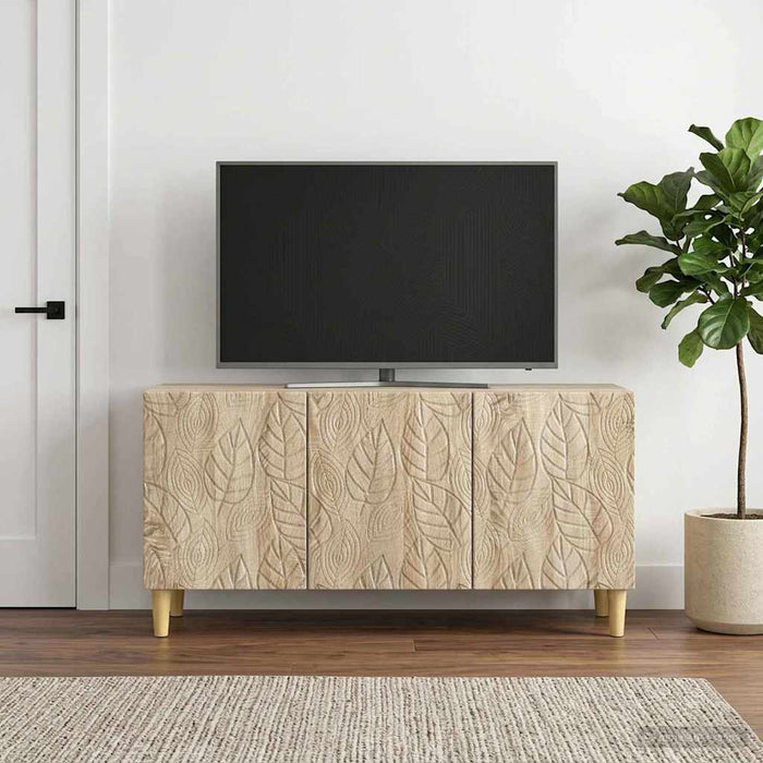 Cabinet TV 99 x 34,5 x 50 cm Stejar Sonoma Lemn prelucrat - WALTI WALTI