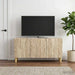 Cabinet TV 99 x 34,5 x 50 cm Stejar Sonoma Lemn prelucrat - WALTI WALTI
