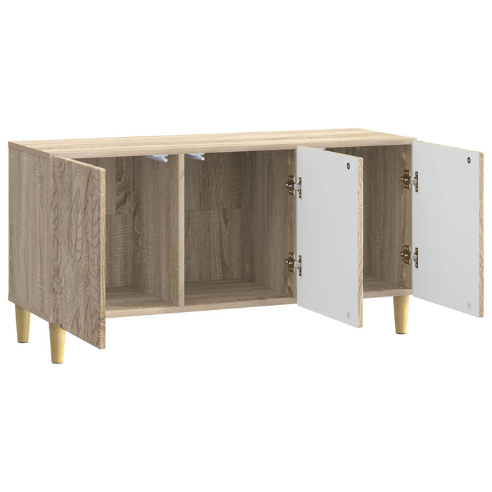 Cabinet TV 99 x 34,5 x 50 cm Stejar Sonoma Lemn prelucrat - WALTI WALTI