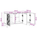 Cabinet TV 99 x 34,5 x 50 cm Stejar Sonoma Lemn prelucrat - WALTI WALTI
