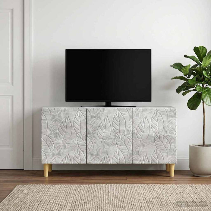 Cabinet TV 99 x 34,5 x 50 cm Gri Beton Lemn prelucrat - WALTI WALTI