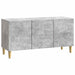 Cabinet TV 99 x 34,5 x 50 cm Gri Beton Lemn prelucrat - WALTI WALTI