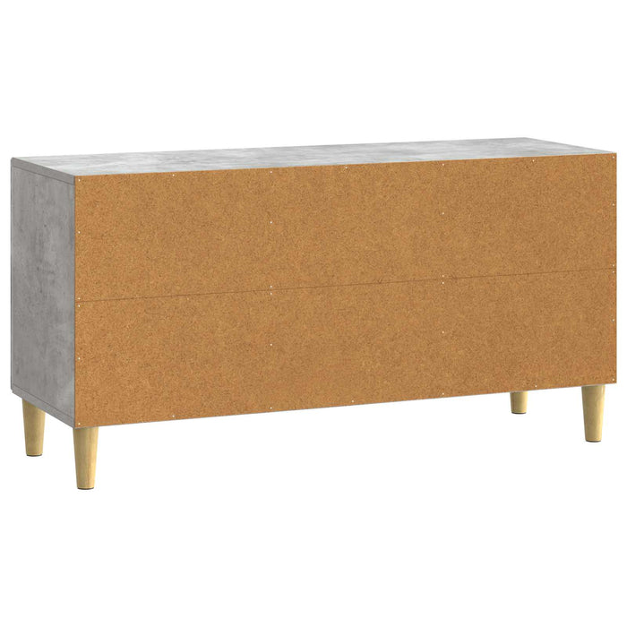Cabinet TV 99 x 34,5 x 50 cm Gri Beton Lemn prelucrat - WALTI WALTI