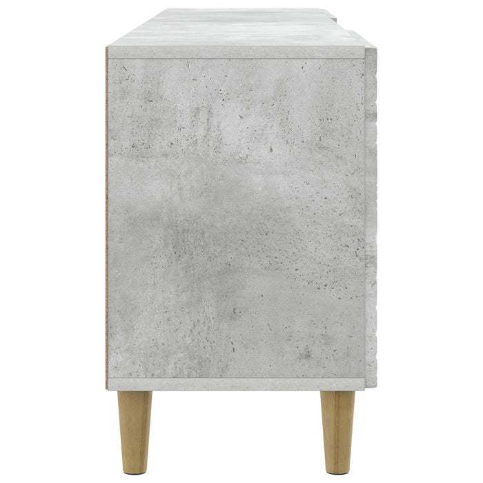 Cabinet TV 99 x 34,5 x 50 cm Gri Beton Lemn prelucrat - WALTI WALTI