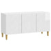 Cabinet TV 99 x 34,5 x 50 cm Alb foarte lucios Lemn prelucrat - WALTI WALTI