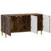 Cabinet TV 99 x 34,5 x 50 cm Stejar fumuriu Lemn prelucrat - WALTI WALTI