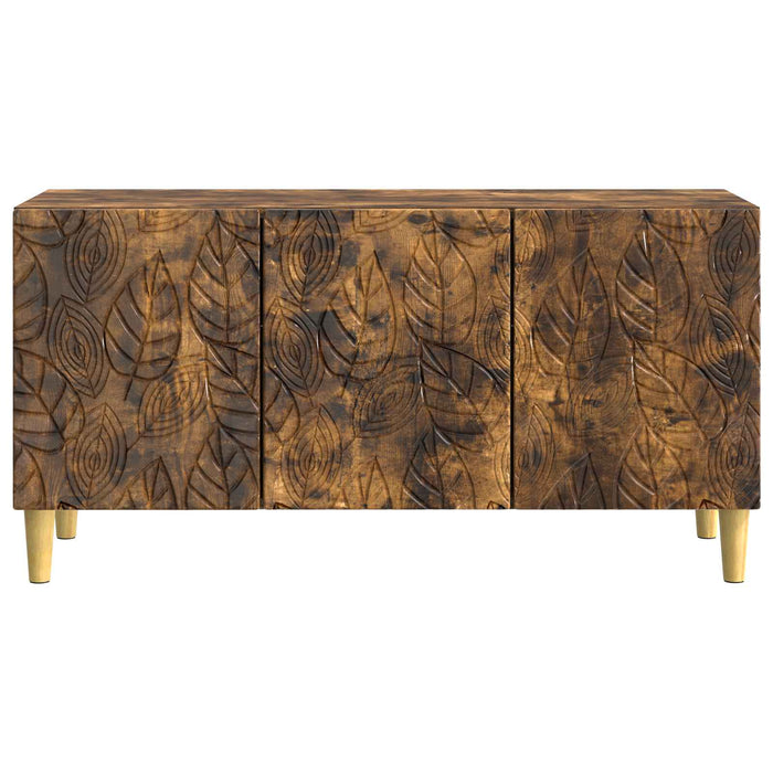 Cabinet TV 99 x 34,5 x 50 cm Stejar fumuriu Lemn prelucrat - WALTI WALTI