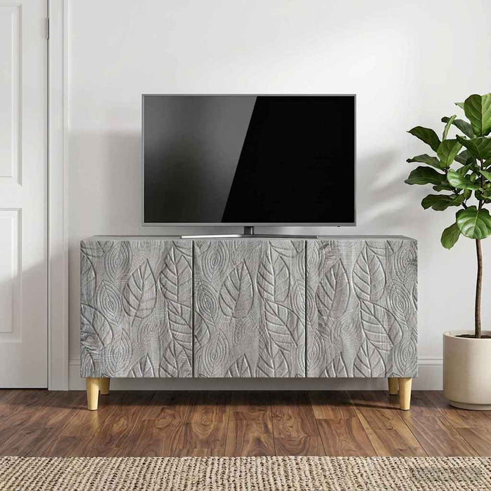 Cabinet TV 99 x 34,5 x 50 cm Sonoma gri Lemn prelucrat - WALTI WALTI