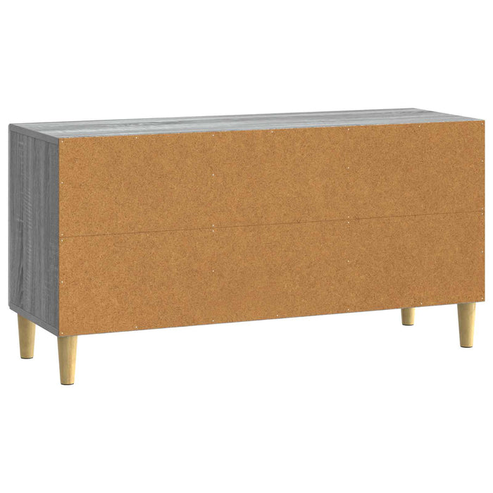 Cabinet TV 99 x 34,5 x 50 cm Sonoma gri Lemn prelucrat - WALTI WALTI