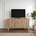 Cabinet TV 99 x 34,5 x 50 cm Stejar Artizanal Lemn prelucrat - WALTI WALTI