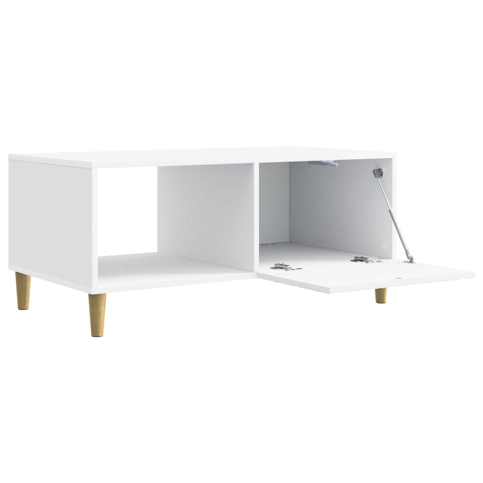 Masă de cafea Alb 90 x 50 x 40 cm Lemn prelucrat - WALTI WALTI