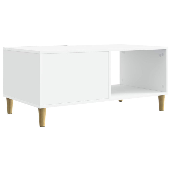 Masă de cafea Alb 90 x 50 x 40 cm Lemn prelucrat - WALTI WALTI