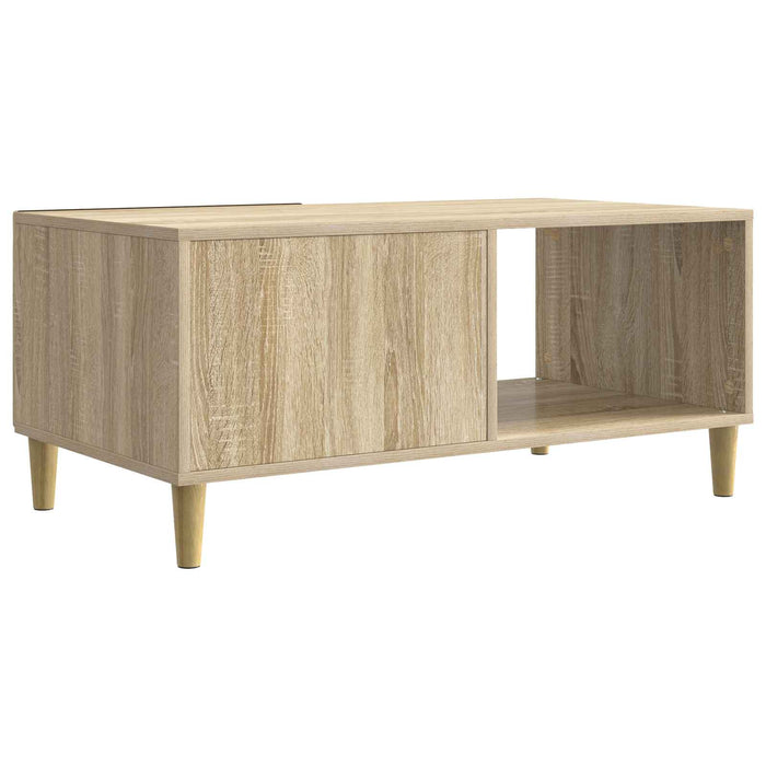 Masă de cafea Stejar Sonoma 90 x 50 x 40 cm Lemn prelucrat - WALTI WALTI