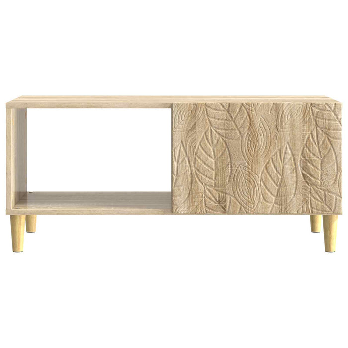 Masă de cafea Stejar Sonoma 90 x 50 x 40 cm Lemn prelucrat - WALTI WALTI