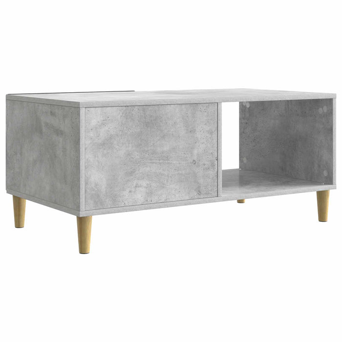 Masă de cafea Gri Beton 90 x 50 x 40 cm Lemn prelucrat - WALTI WALTI