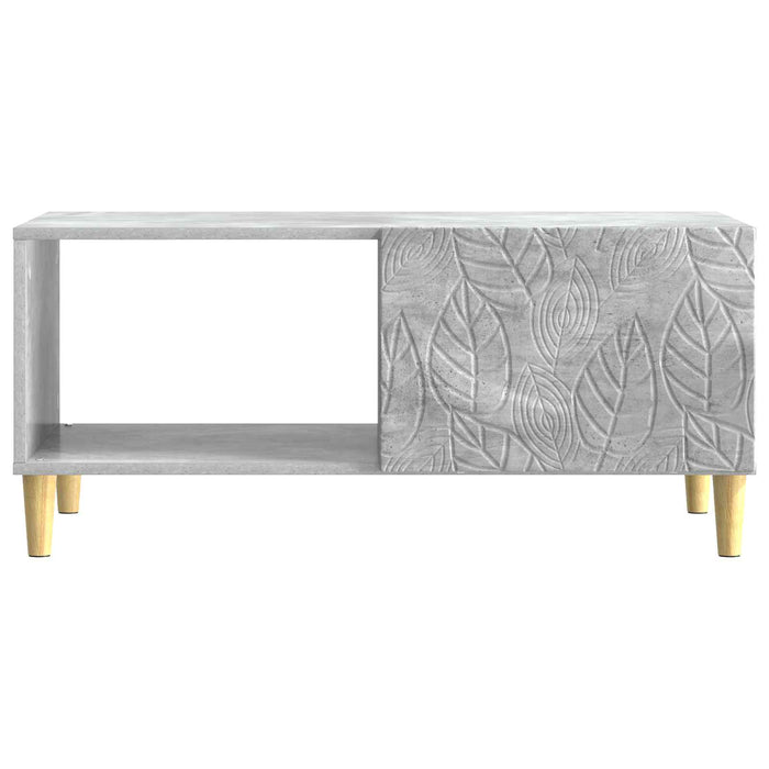 Masă de cafea Gri Beton 90 x 50 x 40 cm Lemn prelucrat - WALTI WALTI