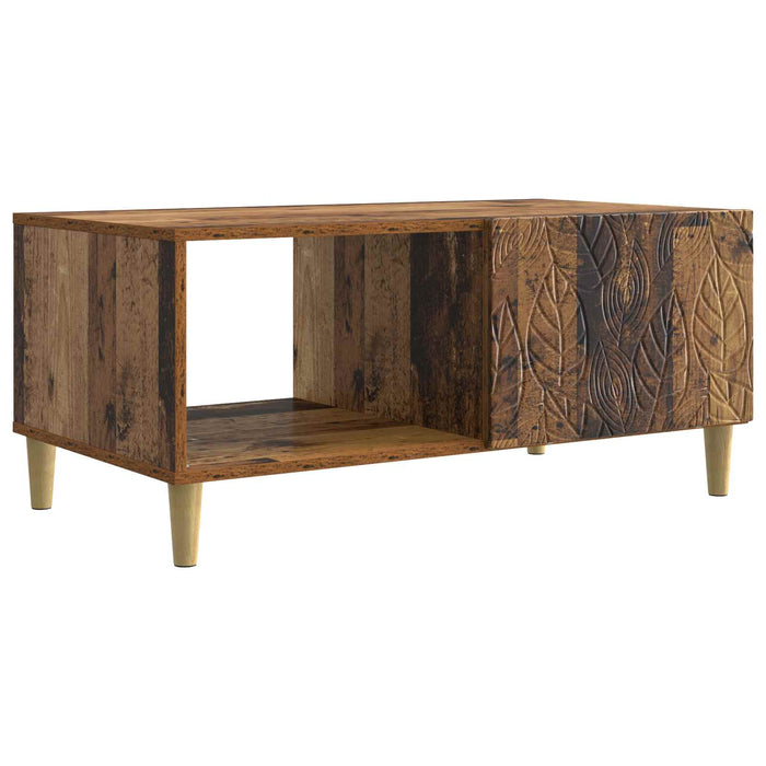 Masă de cafea Lemn vechi 90 x 50 x 40 cm Lemn prelucrat - WALTI WALTI
