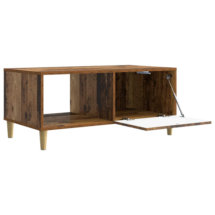 Masă de cafea Lemn vechi 90 x 50 x 40 cm Lemn prelucrat - WALTI WALTI