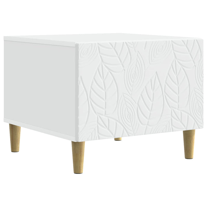 Masă de cafea Alb 50 x 49 x 40 cm Lemn prelucrat - WALTI WALTI