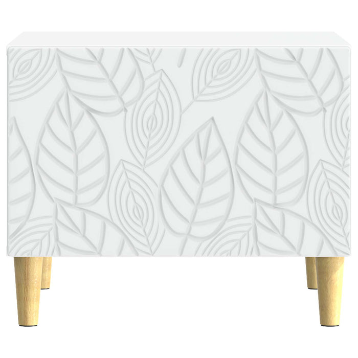 Masă de cafea Alb 50 x 49 x 40 cm Lemn prelucrat - WALTI WALTI