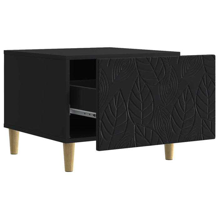 Masă de cafea Negru 50 x 49 x 40 cm Lemn prelucrat - WALTI WALTI